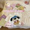 Camiseta de Manga Corta con Muñeco Estéreo Lindo Estilo Dibujos Animados Nuevo Estilo de Verano para Niños y Niñas