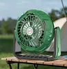 Ventilador de Tenda com Luz Camping ao Ar Livre Pode Pendurar Ventilador Pequeno Grande Capacidade Recarregável Regulação Infinita de Velocidade Ventilador Portátil com Luz Atacado