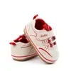 Zapatos para caminar para bebés de primavera y otoño para niños de 0 a 1 año, zapatos frontales de suela blanda para caminar, zapatos antideslizantes para bebés, personalizables