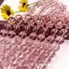 Cuentas de Vidrio Transparente Imitación Cristal Cepillado Blanco Cuentas Redondas Joyería DIY Materiales para Cuentas Hechas a Mano Cuentas Sueltas Pulidas