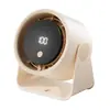 Ventilador de Escritorio Circulante con Motor sin Escobillas, Pantalla Digital, Recargable, Silencioso, Mini Ventilador Portátil para Uso en Casa y Oficina
