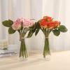 Venta al por mayor transfronteriza Jarrón de plástico Decoración de escritorio para el hogar Contenedor decorativo para arreglo floral de alféizar Transparente Anticaídas y duradero