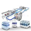 Línea de Producción de Agua Mineral Totalmente Automática 3000 BPH Completa