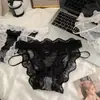 Ventas Directas de Fábrica Superventas Transfronterizo Puro Deseo Sexy Encaje Bragas para Mujer Entrepierna Malla Fina Chica Picante Tanga