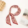 Bufandas Largas de Seda Empaquetadas Individualmente al por Mayor, Diademas, Gomas para el Cabello, Cintas, Correas de Recuerdo, Accesorios para el Cabello, Paquetes de Cabello Simples y de Alta Gama