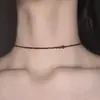 Collar de cuentas vintage de piedra Ojo de Tigre natural de alta gama para mujer, cadena para la clavícula, moderno y elegante, joyería de nuevo estilo 2026