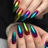 Venta al por mayor transfronteriza de uñas artificiales, productos terminados de arte para uñas electrochapados de 24 piezas, parches de uñas removibles para fashionistas europeos y americanos