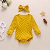 Suéter de manga larga de triángulo para escalar otoño e invierno GL2069# azul y blanco amarillo otoño ropa conjoined ha bufanda conjunto de dos piezas