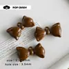 Chaveiro Vermelho Grande Elegante Ankora Outono e Inverno Pingente de Laço Coração Joia DIY Cordão Decorativo para Pendurar na Bolsa