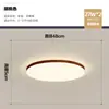 Lámpara de Dormitorio 2026 Nueva Luz de Techo Nórdica Simple Creativa Redonda LED Estilo Vintage Luminaria para Habitación