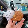 Gato Lúcido Celebridad de Internet Decoraciones para el Interior del Coche Adornos Energía Solar Sacudidor Suministros para la Consola Central del Coche Diosa Creativa