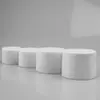 Frasco de máscara de 50ml boca larga plástico frasco de creme PP frasco de máscara sub-embalagem tampa superior plana branca caixa de creme