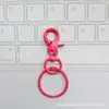 Anillo de Clip de 4 Piezas para Llave de Coche de Aleación de Zinc Gancho de Clip de Perro Anillo de Libro Accesorios para Llavero DIY Almacenamiento Llavero de Coche