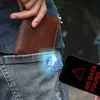 Nuevo modelo de comercio exterior, billetera simple y versátil de cuero de vaca de capa superior, billetera de moda vintage para hombre de cuero crazy horse, monedero portátil