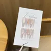 Ins doce menina gatinho olho de gato cruzado requintado puro feito à mão unhas usáveis arte de unhas clareadora avançada adesivos de unhas postiças atacado