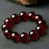 Libro Rojo Pequeño Douyin Mismo Estilo Imitación Jade Hetian Pulsera Estudiante Transmisión en Vivo Comercio Electrónico Punto Turístico Tráfico Regalo Fabricante Venta Directa