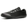 Zapatos de punta ancha para hombre sin cordones transfronterizos, talla grande 48, zapatos de verano transpirables para hombre, talla 47 para pies anchos y pies grandes, zapatillas deportivas casuales para mujer, negro