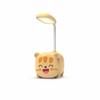 Lámpara de Mesa Plegable LED de Oso Animal de Dibujos Animados, Luz Nocturna Recargable para Protección Ocular al Estudiar, Regalo para Niños con Logo Personalizado