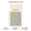 Redanco - Nuevas pegatinas para uñas con relieve 5D de flores silvestres rojas y blancas, calcomanías tridimensionales para uñas Z-2804
