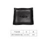 Plato de vajilla de melamina tipo porcelana A5, plato creativo de plástico negro de estilo japonés, plato para olla caliente, plato para barbacoa, plato esmerilado