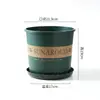 Vaso de Flor de Plástico PP Espessado Vaso de Varanda Pothos Vaso de Suculenta Vaso de Flor Rosa Atacado Vaso Grande Vaso de Galão Verde