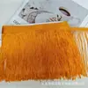 En Stock 15cm Encaje de Flecos de Poliéster para Danza Latina, Decoración de Danza Étnica, Accesorios de Flecos Hechos a Mano para Ropa DIY
