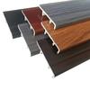 Atacado do Fabricante 7cm PVC Plástico Branco Autoadesivo Madeira Plástico Adesivos de Parede Piso Bambu Fibra de Madeira Rodapé