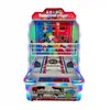 Máquina de tiro de baloncesto arcade, máquina de baloncesto plegable de lujo comercial para interiores que funciona con monedas para adultos, máquina de juego de disparos para niños