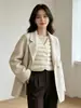 Chaleco Ligero de Plumas para Mujer Invierno 2026, Capa Interior Corta Ajustada, Chaleco Genuino de Plumas con Costillas