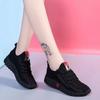 Zapatos de Tela de Estilo Nuevo del Viejo Beijing para Mujer, Zapatos de Malla de Verano, Modernos, Casuales, Versátiles, Cómodos, Transpirables, Antideslizantes, Zapatos de Mamá para Baile Cuadrado