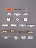 Balcão de Pedidos, Vitrine, Freezer, Porta de Vidro, Porta de Correr, Armário de Ilha, Armário de Hot Pot Picante, Porta de Correr, Roda, Acessórios de Nylon