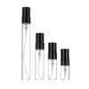 2/3/5/10ml perfume sub-embalagem frasco de spray tubo transparente frasco de amostra cosmética grande quantidade desconto para impressão ogo