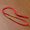 Cordón para Collar Nudo de Dragón Semiacabado Joyería Tejida Hecha a Mano Cadena para Colgante de Jade Juguete Cultural Collar