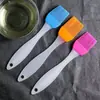 Mini Brocha de Silicona para Aceite con Mango Esmerilado, Resistente a Altas Temperaturas, para Mezclar Cremas y Hornear