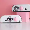 Nintendo Switch/OLED pegatinas de silicona para botones tapa de joystick NS tapa de botón direccional accesorios de amor