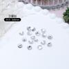 Diamantes para Nail Art de Formato Especial com Fundo Pontiagudo Branco Transfronteiriço, Gotas d'Água Marquise Transparentes Brilhantes, Strass Oval, Joias para Unhas Usáveis Atacado