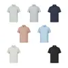 Camisa Polo de Hielo de Secado Rápido para Hombre Color Negro Sólido Cuello Solapa Manga Corta Ropa de Trabajo de Negocios Casual