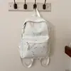 Mochila nueva estilo ins japonés estilo universitario para mujer, diseño de cielo estrellado estilo coreano, fresca y dulce, linda para chicas sensibles, mochila de viaje