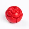 Cuentas Dispersas de Cinabrio Natural Bolas Redondas Talladas Individualmente Bolas de Dragón Bolas de Loto Cuentas de Buda DIY Cuentas de Bodhi Estrella Luna Accesorios