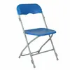 Sillas de Comedor para el Hogar de Venta Caliente Transfronterizas de Fábrica, Sillas para Conciertos y Exposiciones al Aire Libre, Sillas de Plástico Plegables Simples para Reuniones de Oficina y Banquetes