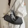 Bolsa de Lona para Mujer 2026 Nuevo Verano Súper Popular Nicho para Viajar al Trabajo Bolso de Hombro Único Gran Capacidad Bolso Tote para Viajar al Trabajo Cruzado