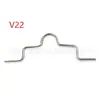 [Artículos Asequibles en Stock] Ganchos en S de Metal, Ganchos para Cortinas de Techo, Ganchos para Luces de Decoración Navideña, Ganchos de Mariposa