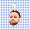 Etiqueta de bagagem Curry, pingente de mochila escolar, suporte periférico TikTok, mesmo estilo