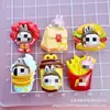 Juguete de Comida Papas Fritas, Hamburguesa de Trigo Accesorios de Resina, Pegamento de Crema DIY para Funda de Teléfono, Pasador, Decoración de Colgante para Zueco