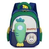 Nova Mochila Infantil de Desenho Animado Cenoura de Alto Padrão para Jardim de Infância Bebê de 3-5 Anos, Mochila Infantil Ultraleve e Redutora de Peso Atacado