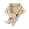 Originario de la Fuente, Bufanda 100% Cachemira Pura Otoño e Invierno, Pañuelo de Cuello Tejido Súper Grado A para Mujer, Chal Triangular Versátil