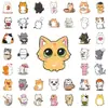 50 Lindos Pegatinas de Gatos de Dibujos Animados para Diarios Temáticos de Sanación, Cuadernos, Papelería, Decoraciones para Fundas de Teléfono y Pegatinas Creativas al por Mayor