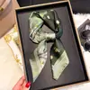 Primavera 2025 Nuevo Pañuelo Moda Estilo Occidental Combinable Cuadrado Pequeño 70cm Pañuelo Decorativo Protección Solar Chal de Viaje Mujer
