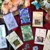 Pacote de Adesivos Pet Fuyu Série Herbal Story Flores Frescas Adesivos DIY para Decoração de Diário 30 Folhas em 8 Designs