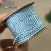 Hilo de algodón de alta calidad suave frotado a mano texto bodhi cuerda para jugar cuerda de mano trenzada hilo para abalorios resistente al desgaste no elástico hilo de borla